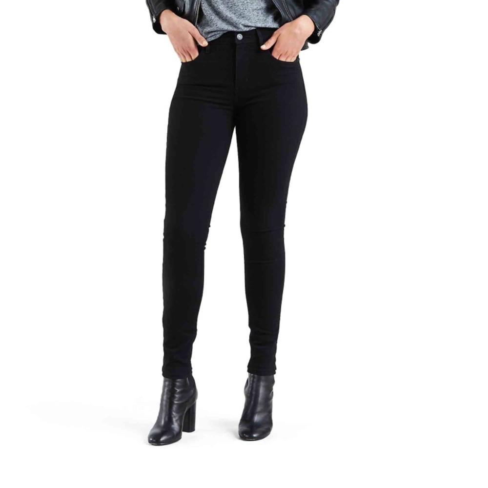 Size 27 long (equivalent of a 2 long) black Levi’s